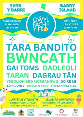gwyl fach y fro flyer